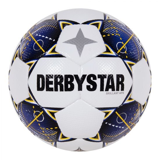 Derbystar Voetbal Brillant APS Creating Space Wit blauw geel 1752 Top Merken Winkel